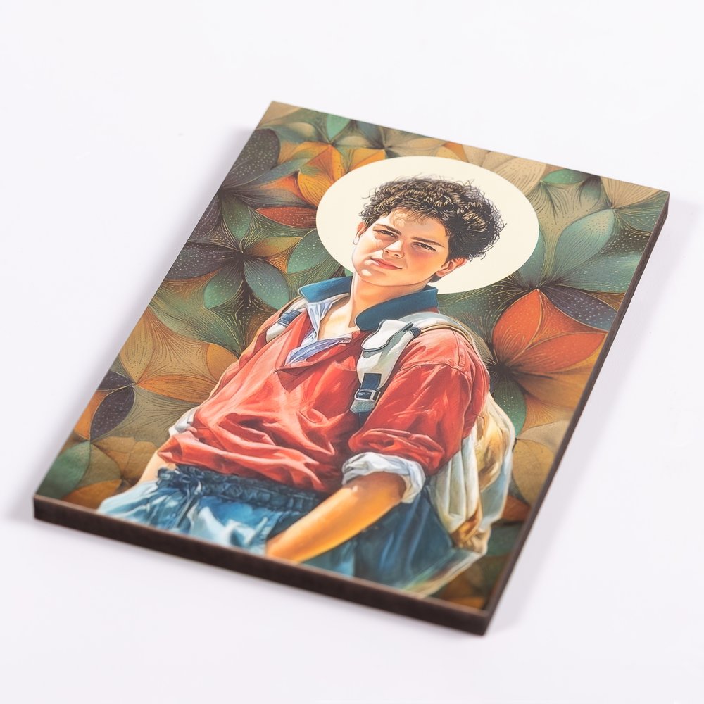Italian Carlo Acutis Plaque - 5.75"