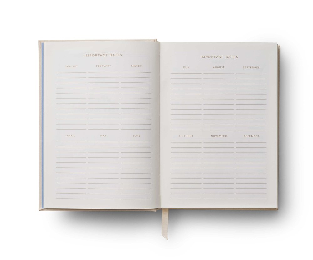 Mary's Garden Five Year Journal