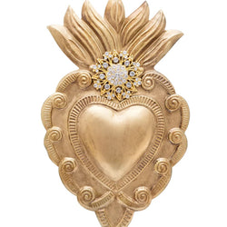 Radiant Sacred Heart Wall Plaque - 9.25"