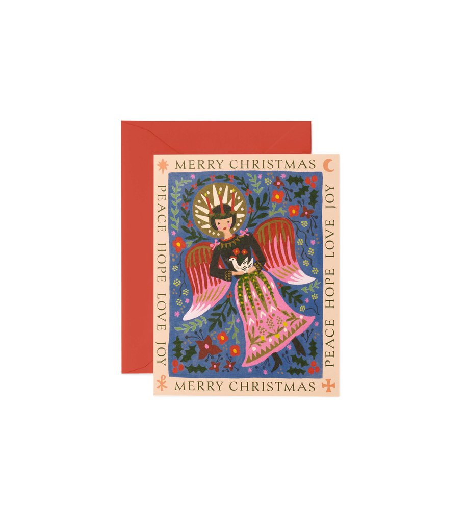 Rifle Paper Co. Lucia Angel Boxed Greeting Cards - Set of 8