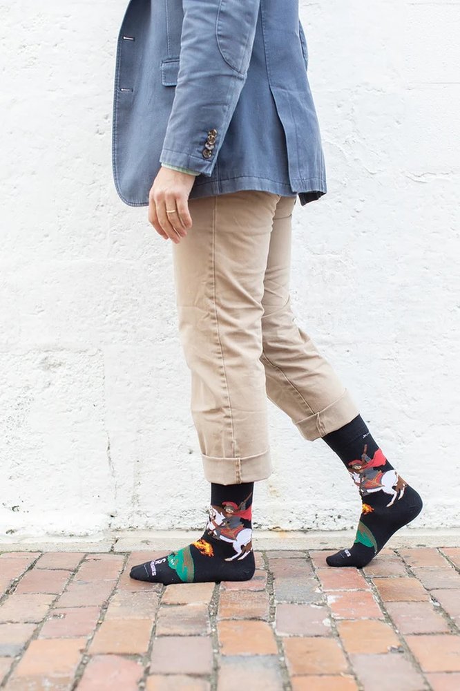 St. George & the Dragon Adult Socks