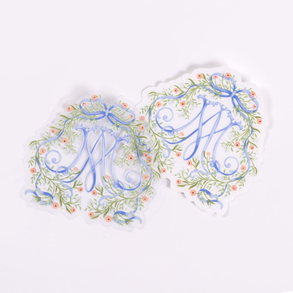 Auspice Maria Clear Vinyl Sticker