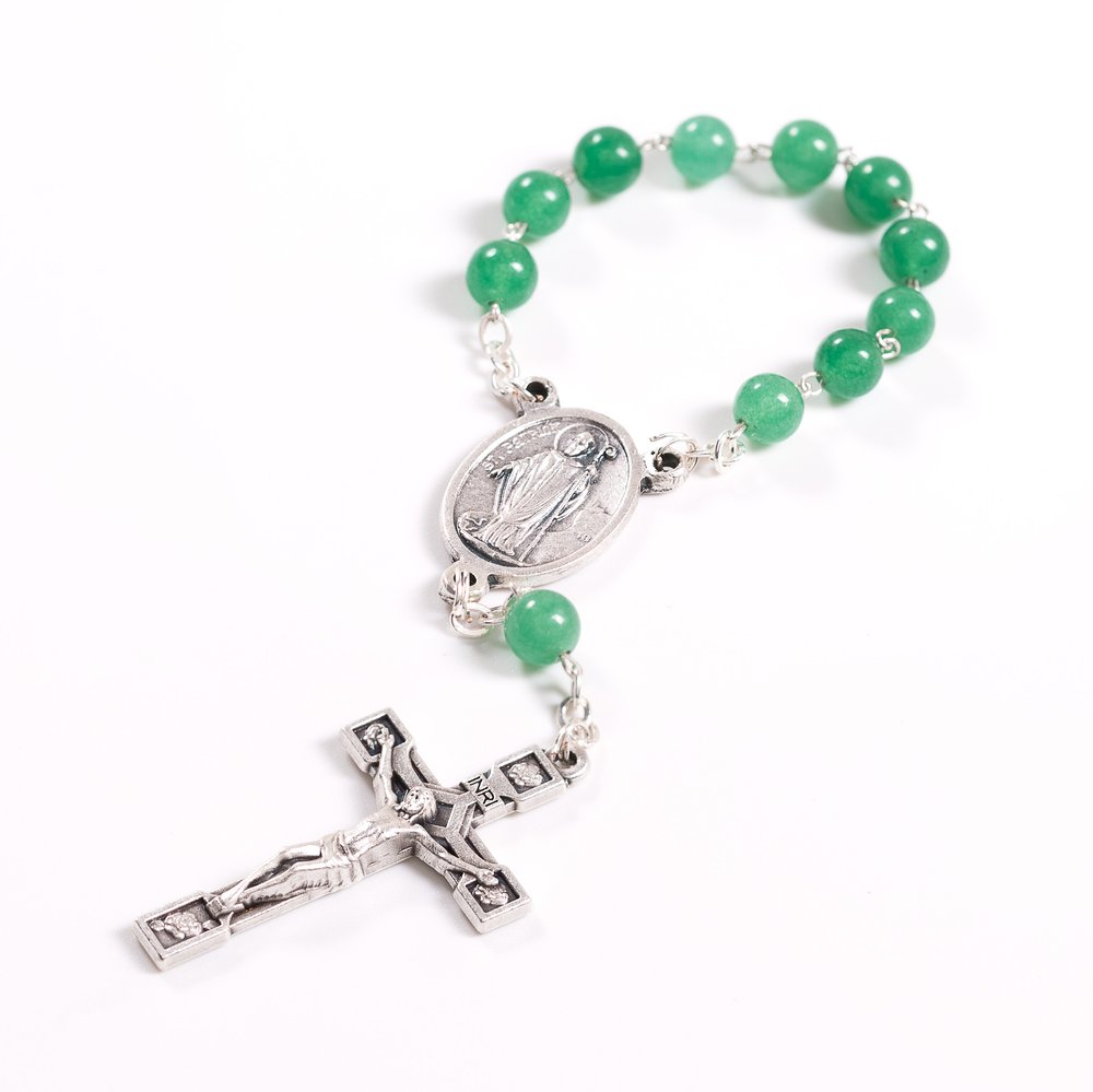 St. Patrick Aventurine Tenner