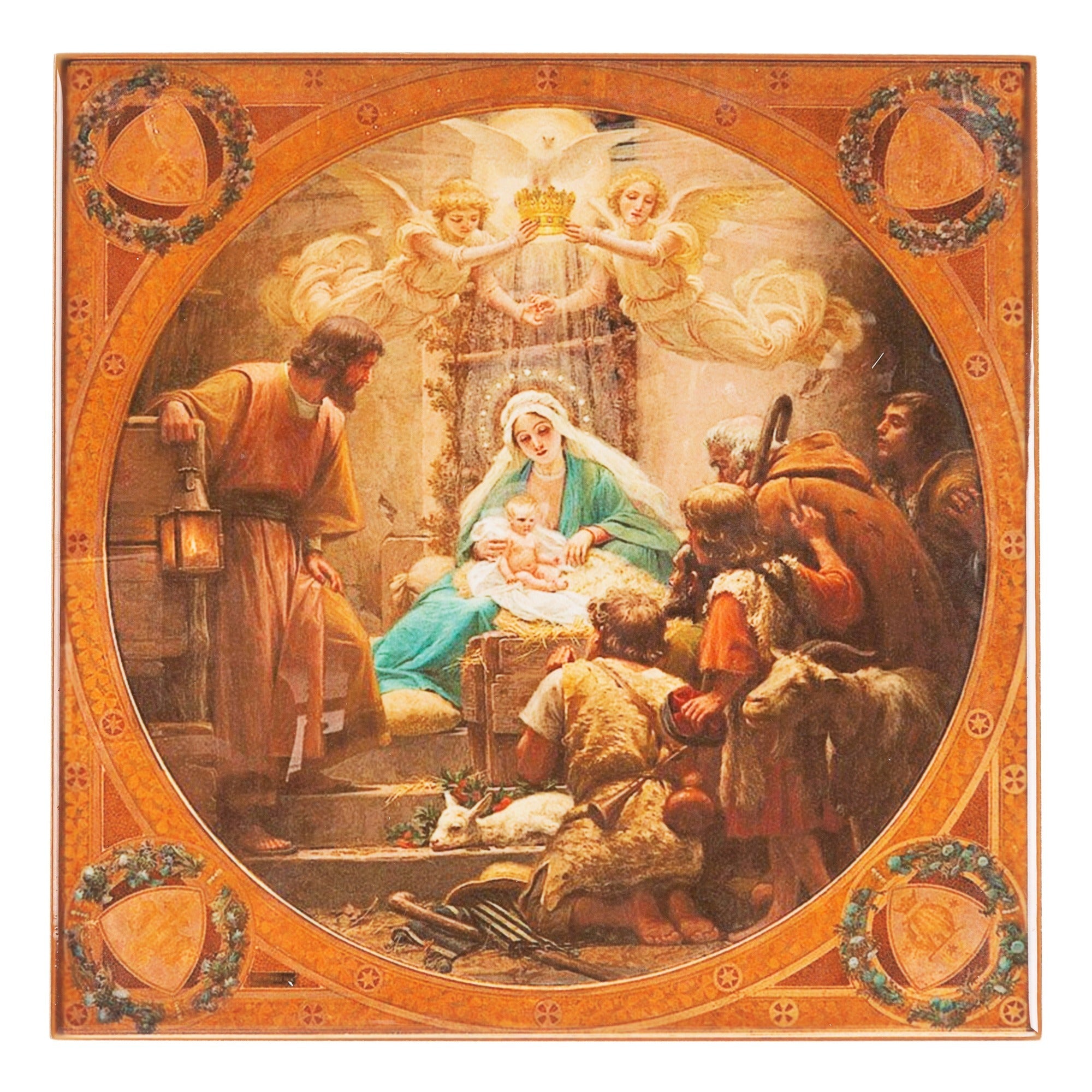 Vidal Adoration of the Shepherds Tile