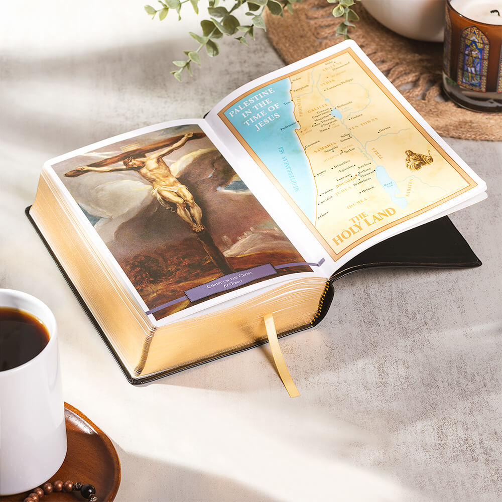 Black Premium Ultra Soft Bible- NABRE
