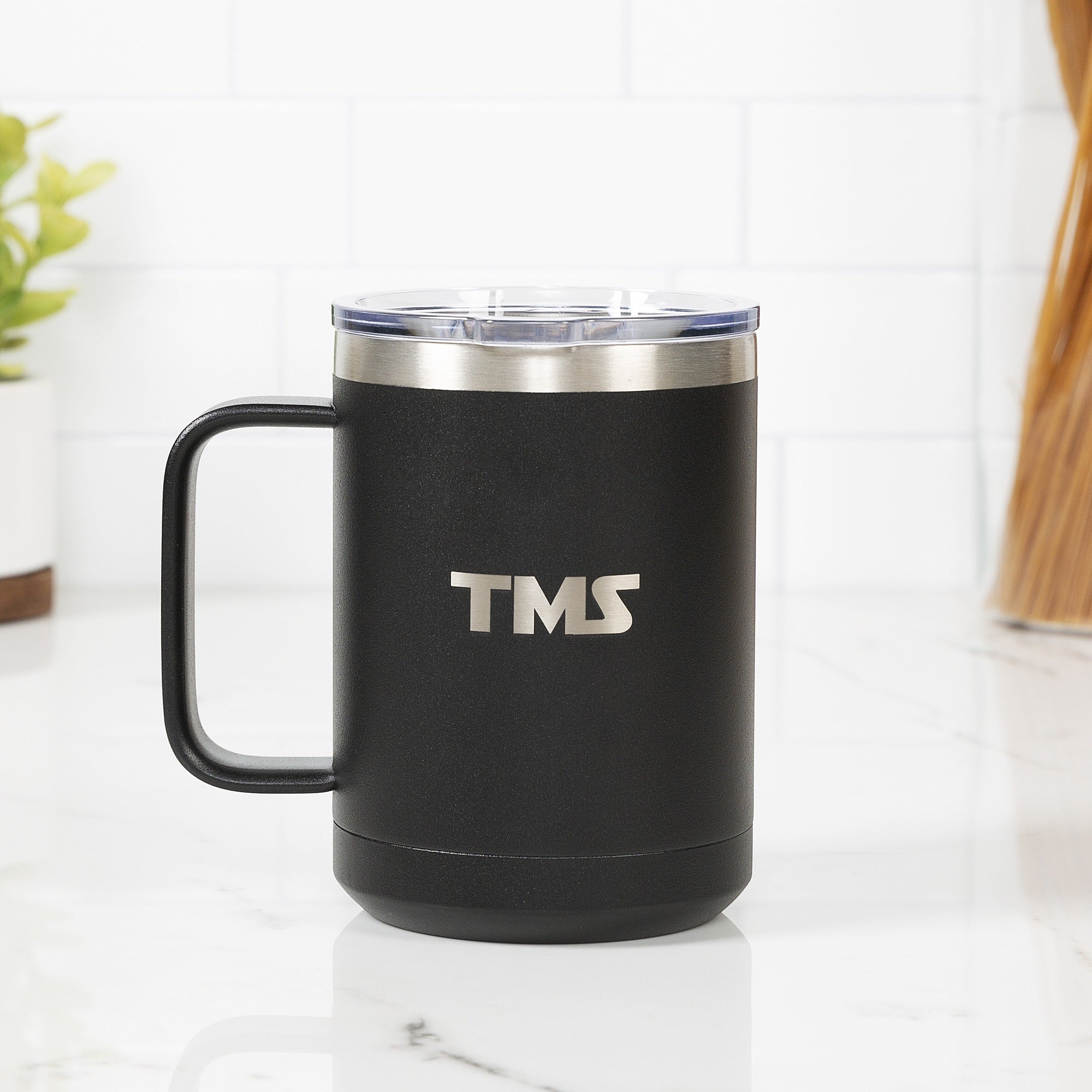 Personalized Force Be With You Black Travel Mug