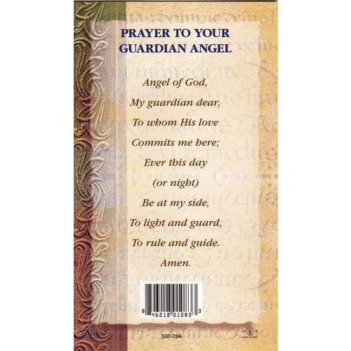 Guardian Angel - Folded Prayer Card