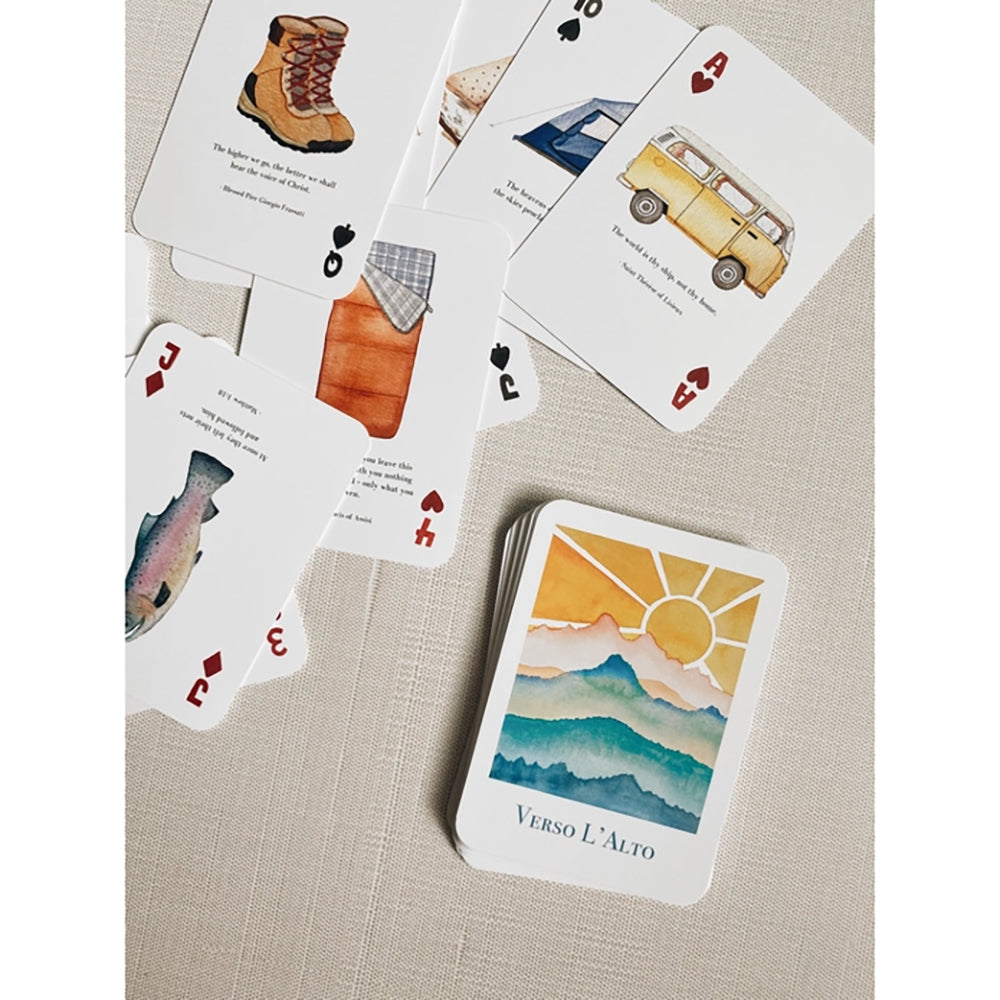 St. Pier Giorgio Frassati Camp Playing Cards