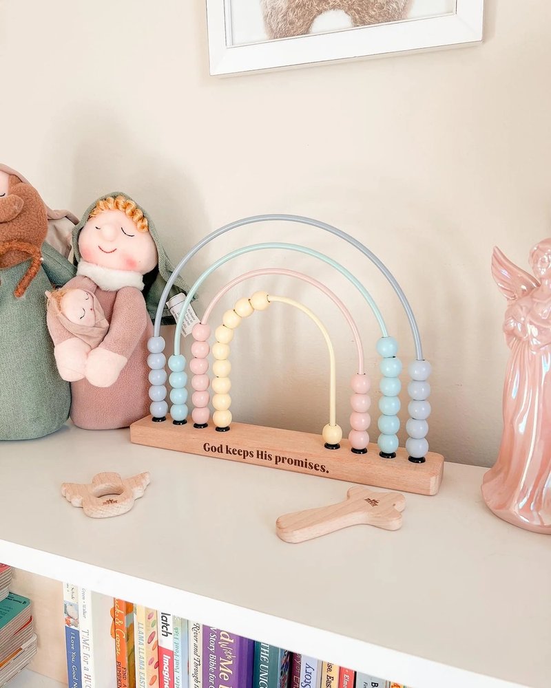 God's Promise Rainbow Abacus Toy