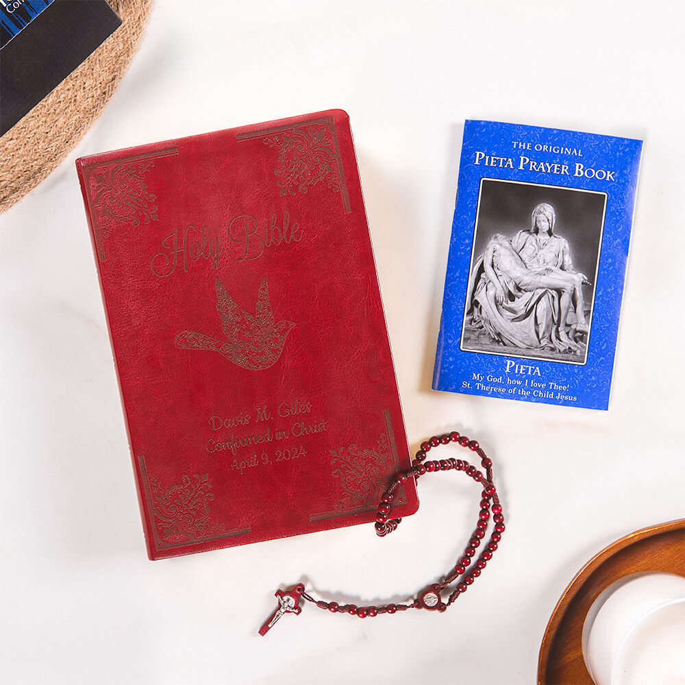 Scripture Gift Box Personalized Confirmation Bible Gift Box | The Catholic Company®
