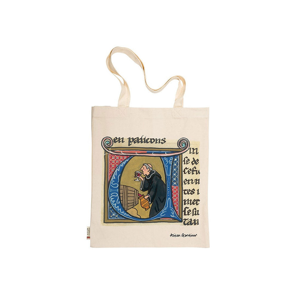 Monks Procession Cotton Tote Bag