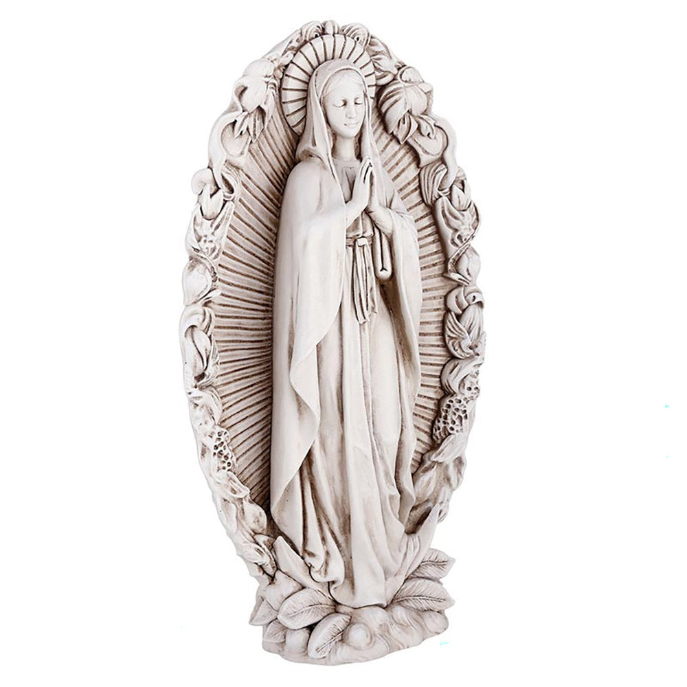 Our Lady of Guadalupe Sunburst Statue - 12.5"