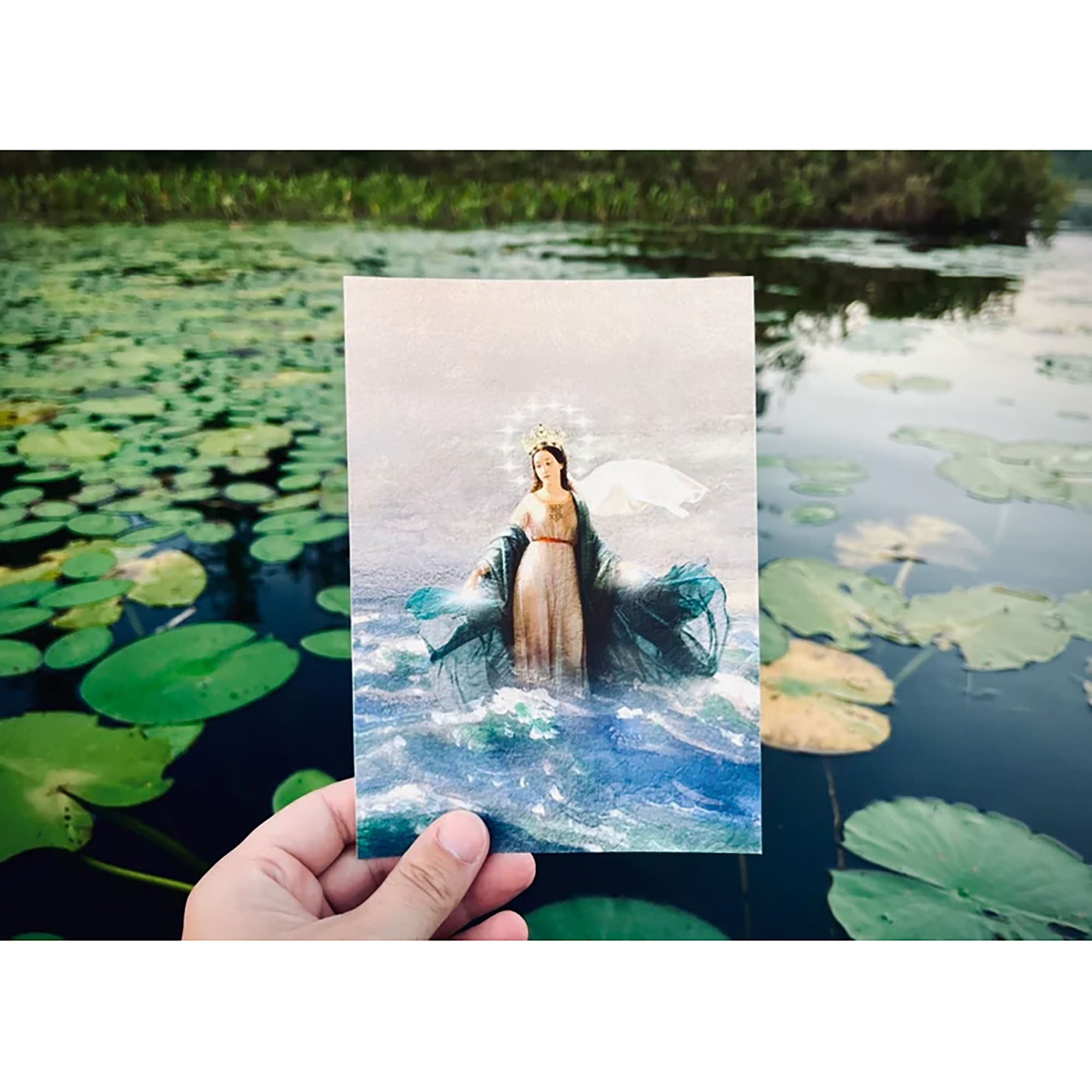 Stella Maris Star of the Sea Unframed Print - 8" x 10"