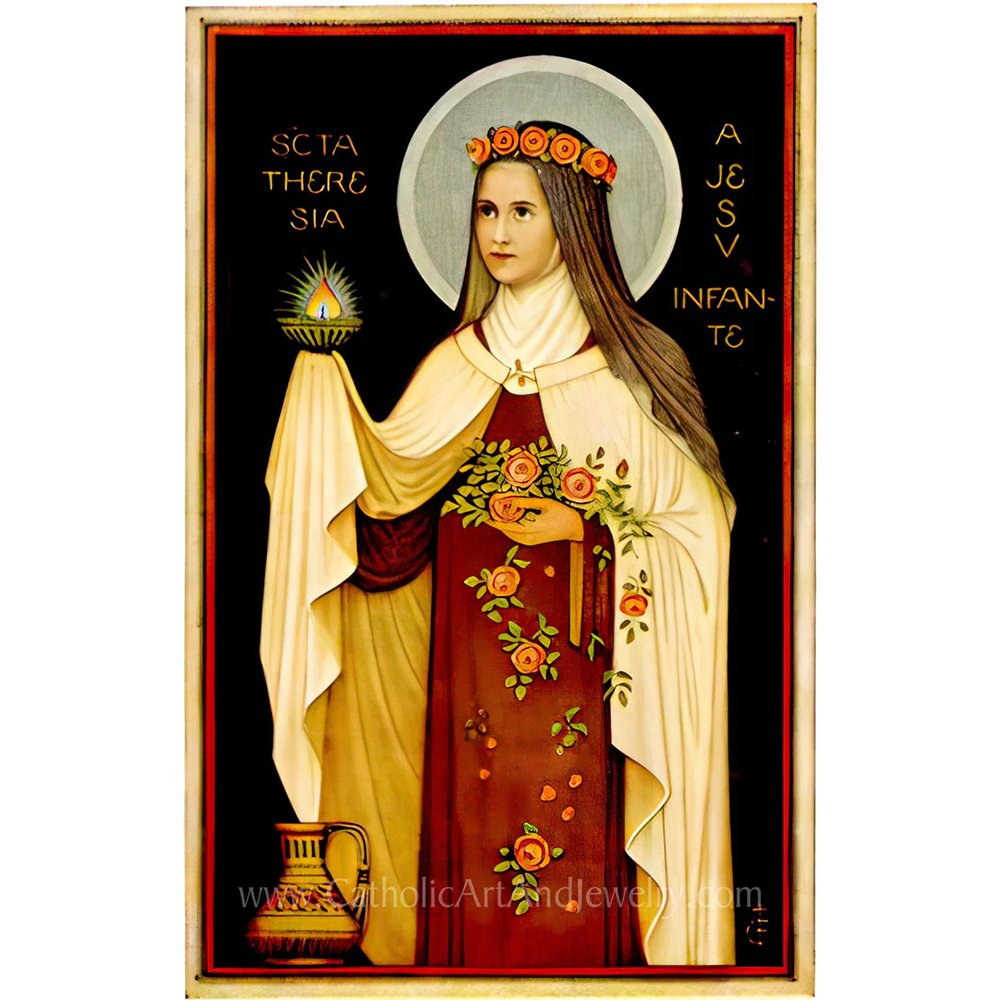 St. Therese Icon Print - Multiple Sizes