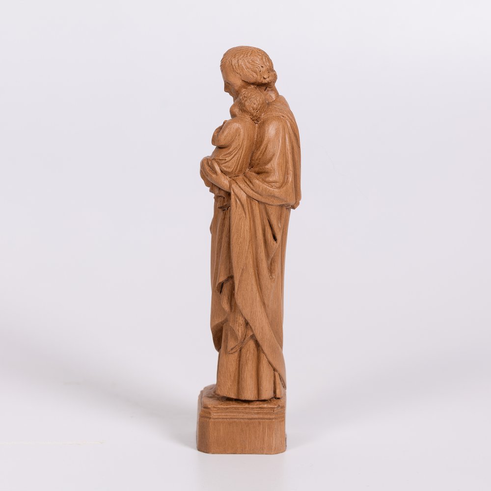 Natural Finish St. Joseph Statue