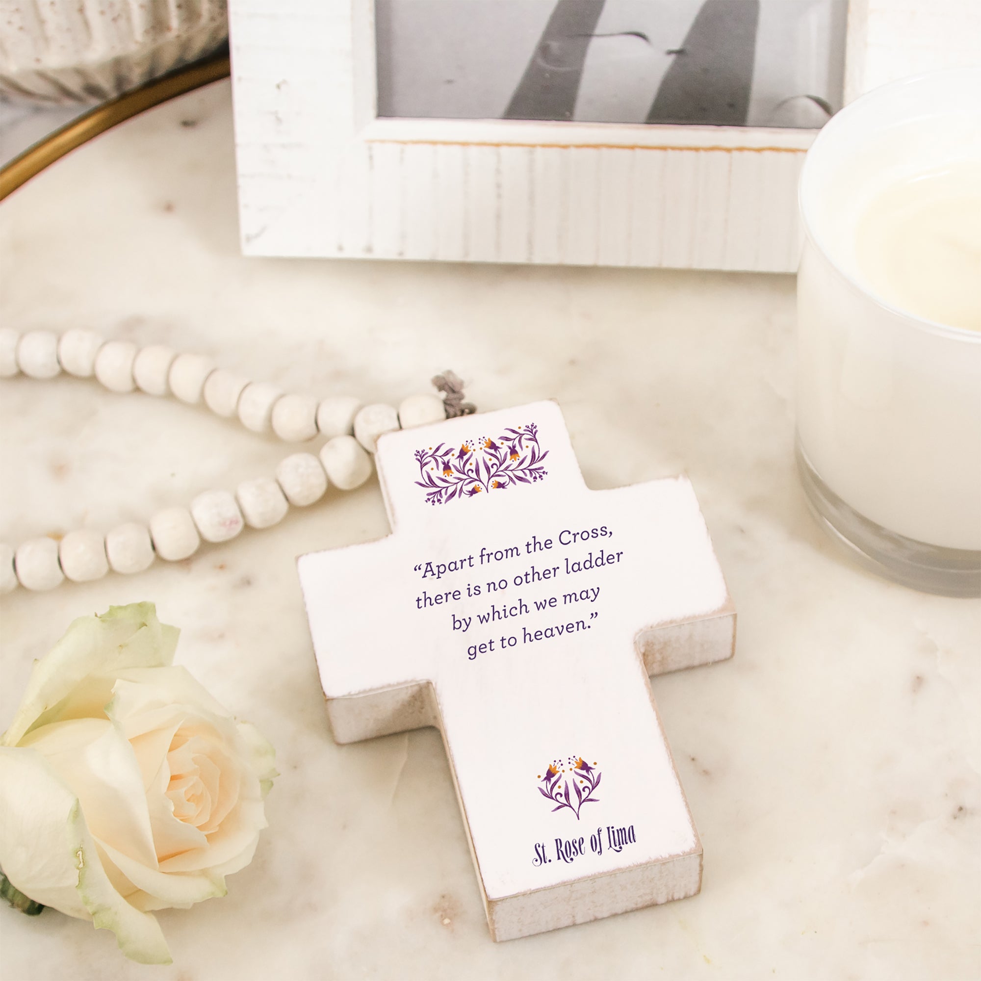 Ladder to Heaven Hanging Cross