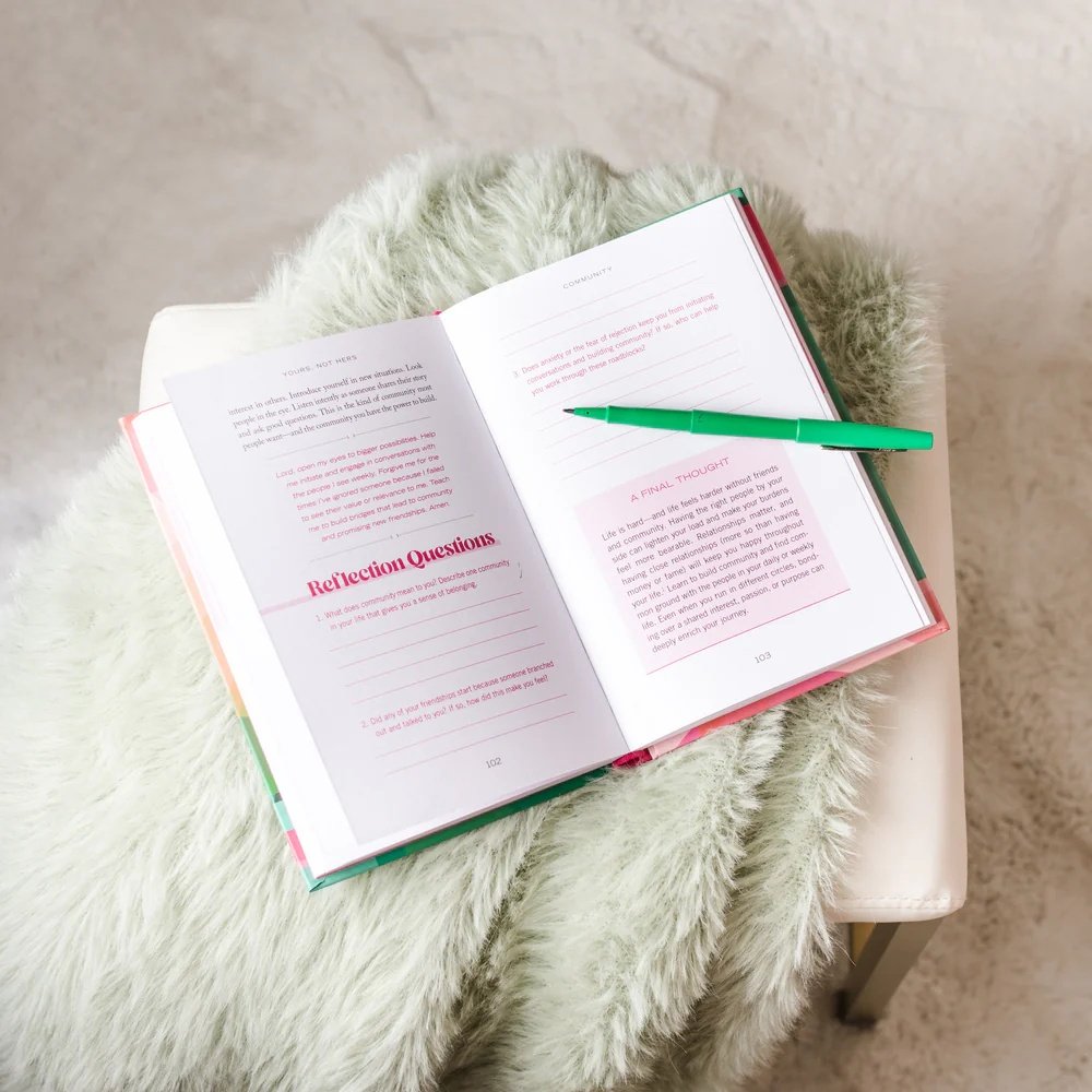 Yours, Not Hers: 40 Devotions to Stop Comparisons and Love Your Life - A Devotional for Teens