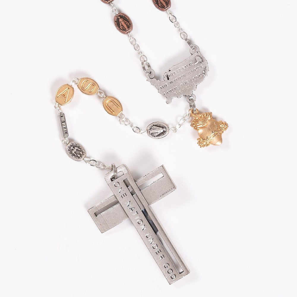 Ghirelli Limited Edition The United States 250th Anniversary Rosary