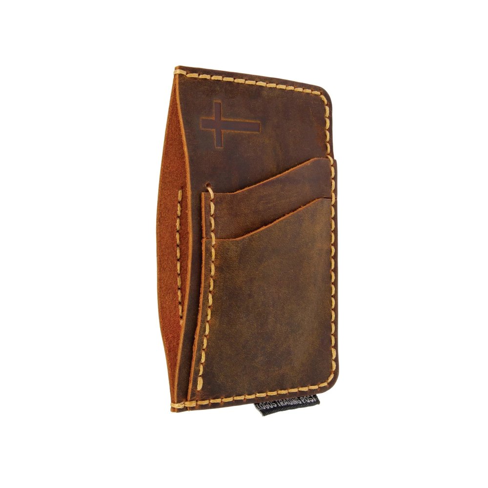 Genunie Leather Cross Slim Pocket Wallet
