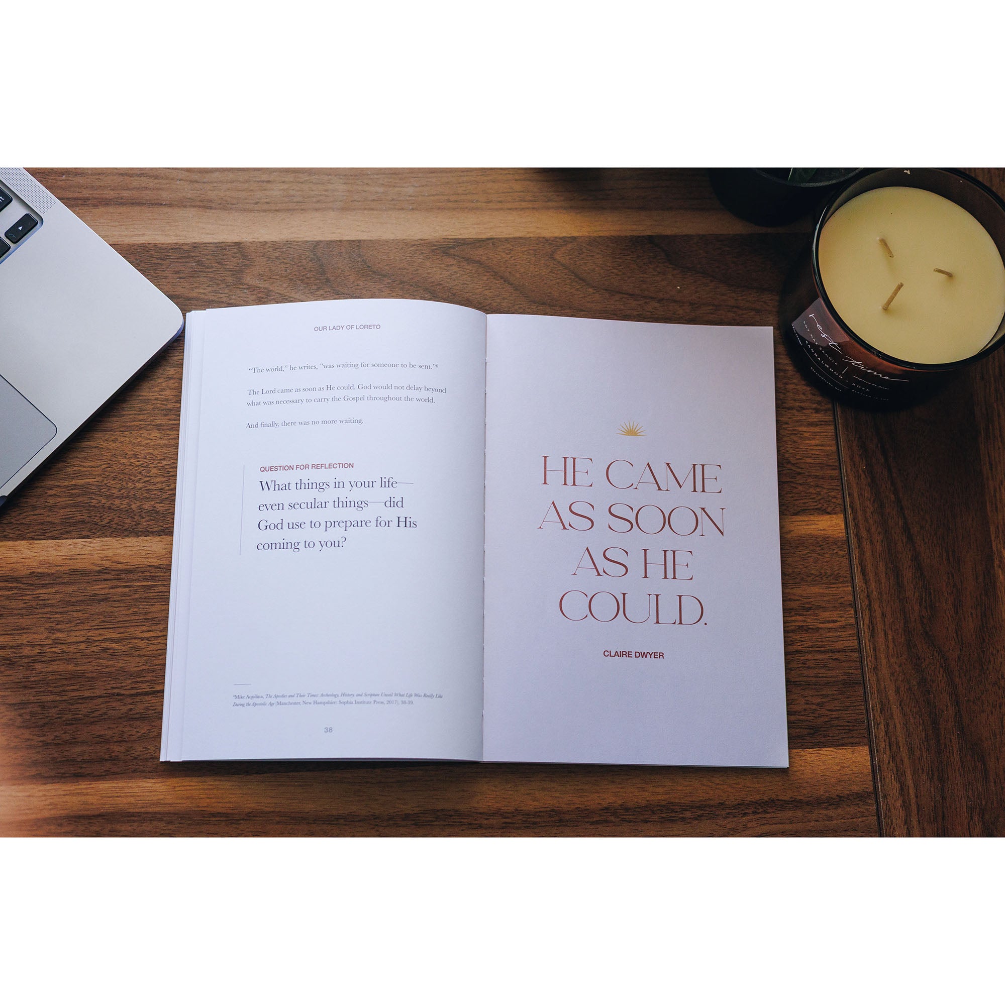 In Time: A Catholic Advent Devotional for Women about Time and Waiting