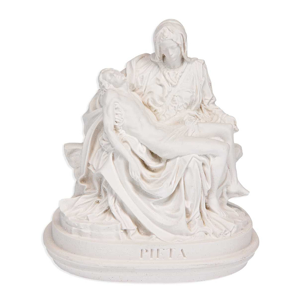 Mini Pieta Alabaster Statue - 3.5"