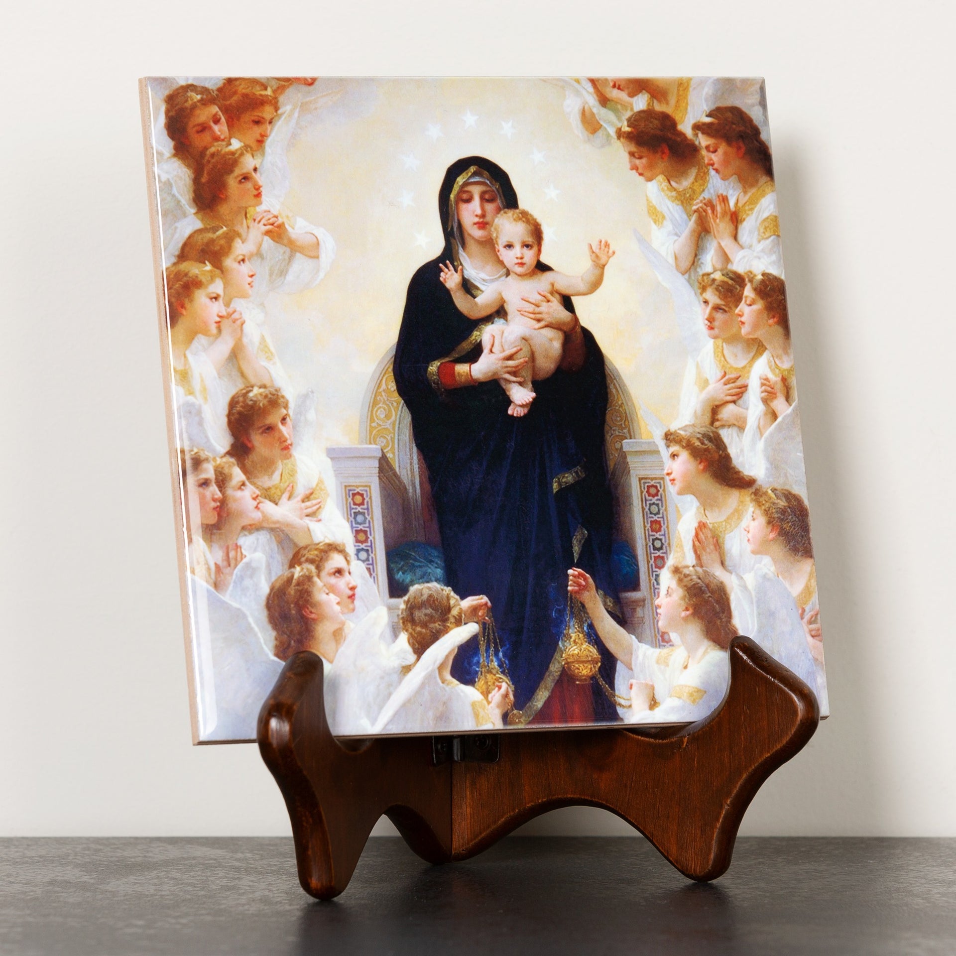 Queen of Angels Ceramic Tile