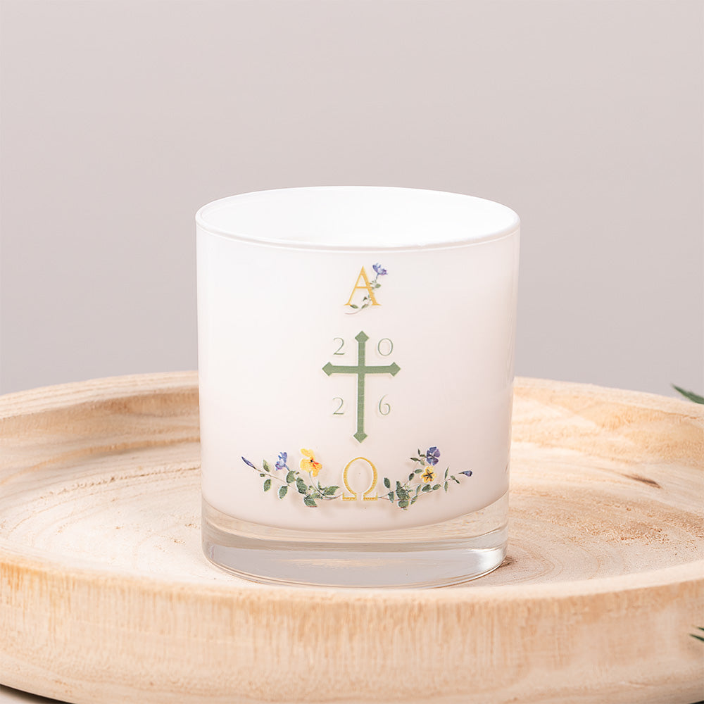 9 Days to Easter Joy Book & Easter Paschal Candle Gift Set