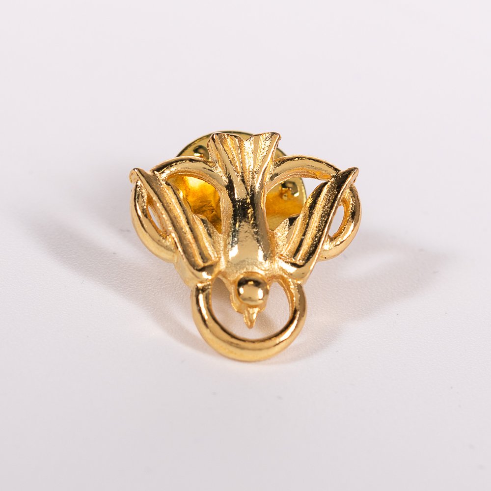 Gold Holy Spirit & Trinity Pin