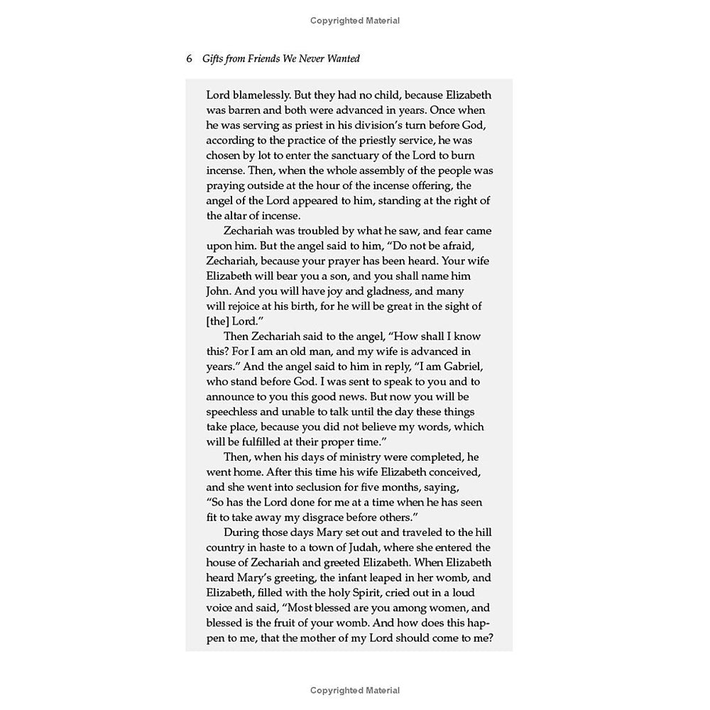 Gifts from Friends We Never Wanted: Biblical Journeys of Grace
