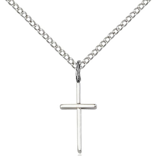 Sterling Silver Cross Petite Pendant