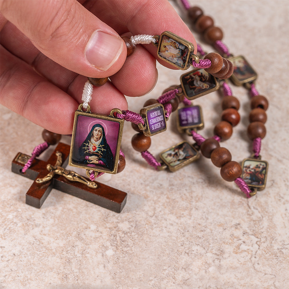 Stations of the Cross Beads (English)