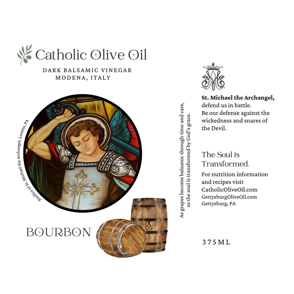 St. Michael the Archangel Bourbon Dark Balsamic Vinegar