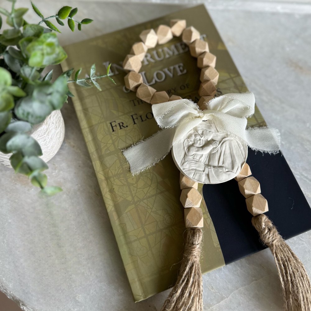 Madonna & Child Home Blessing Beads