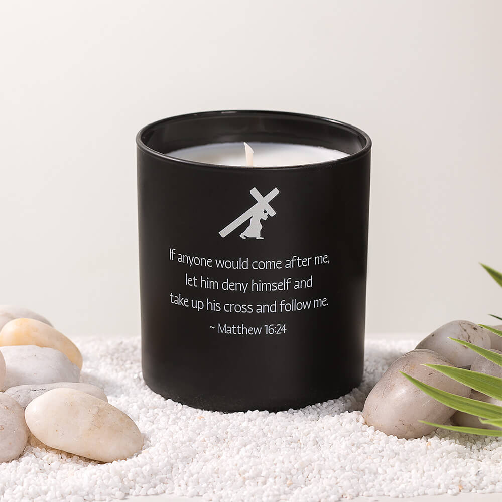 Lenten Follow Me Candle