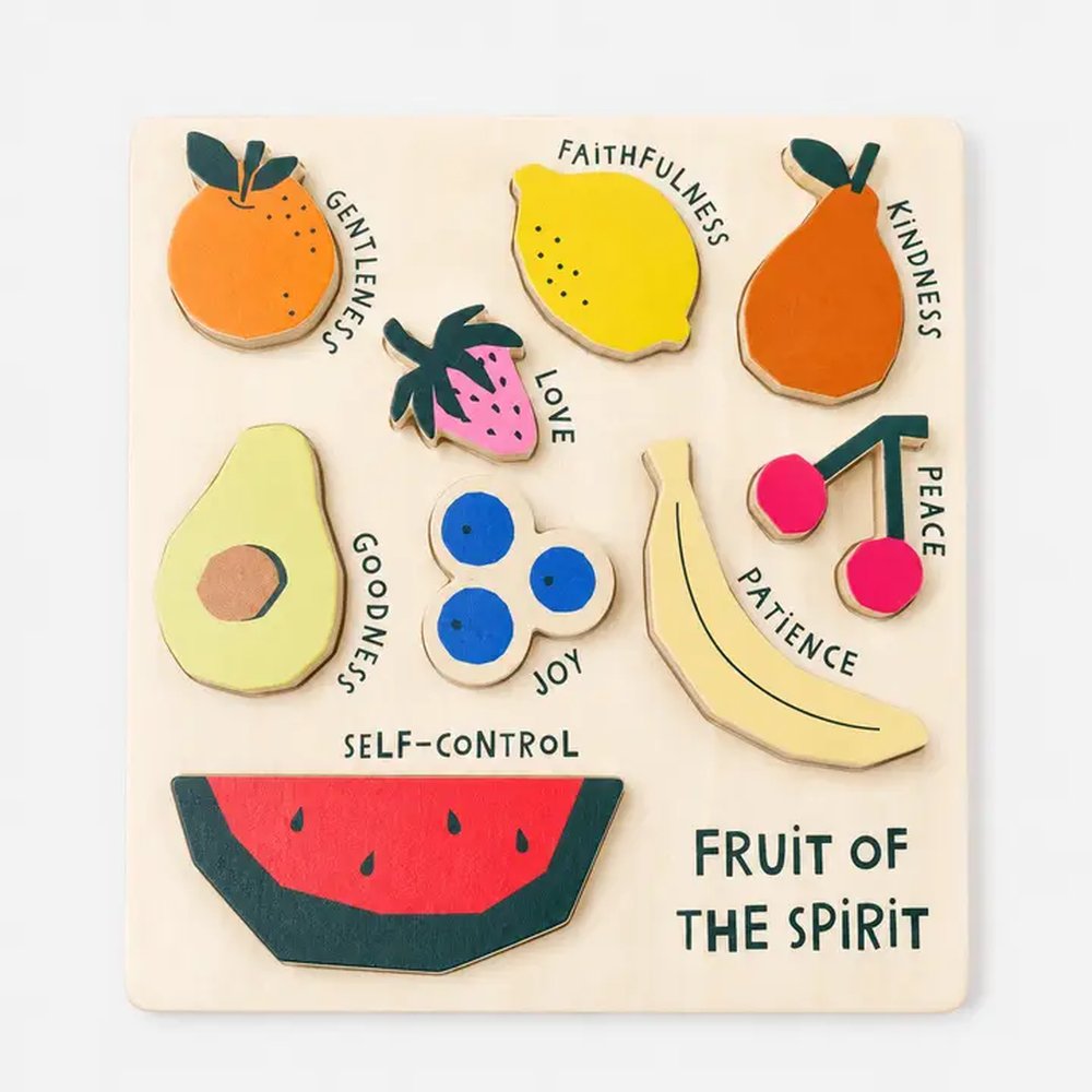 Be A Heart - Fruit of the Spirit Wooden Puzzle