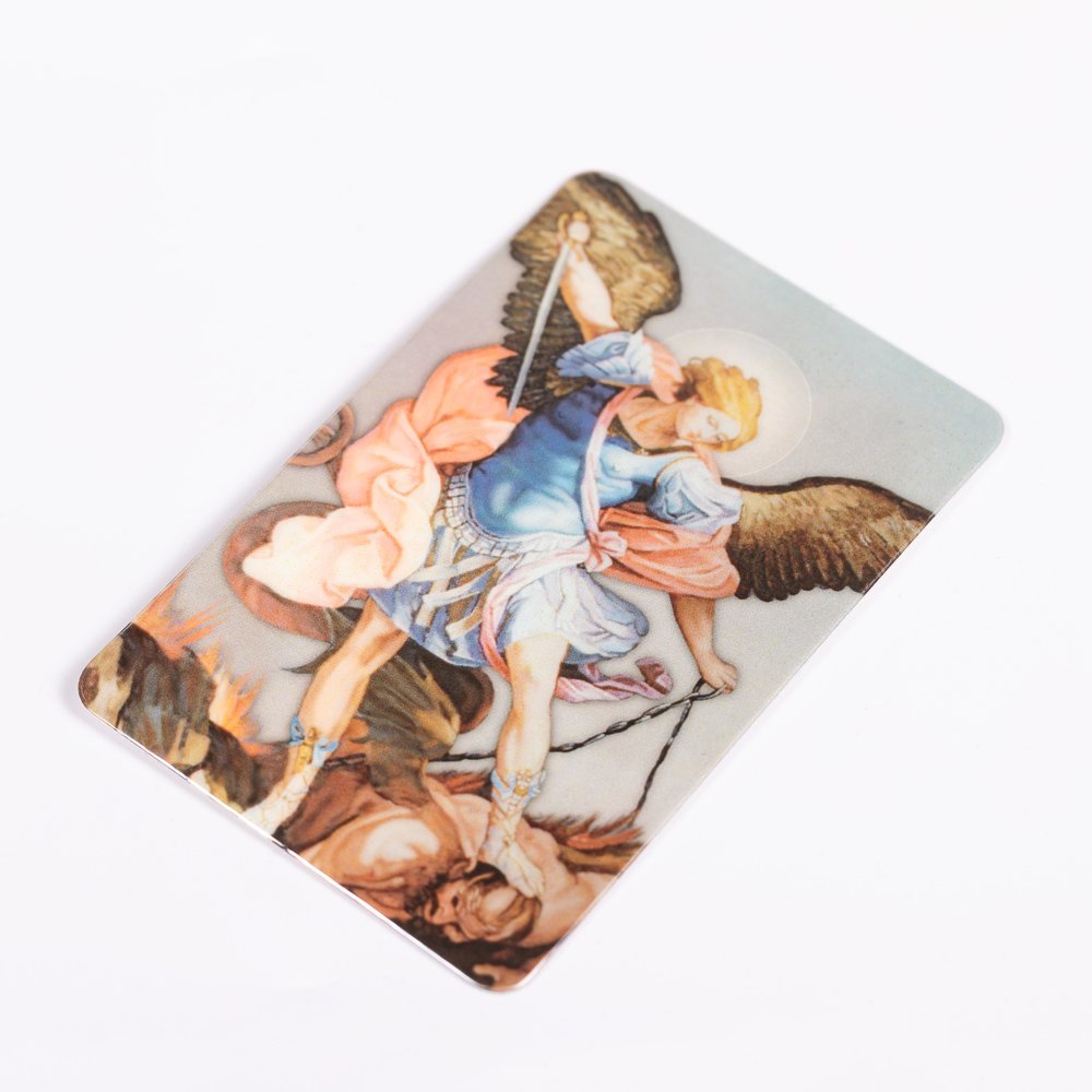 St. Michael Laminated Prayer Card