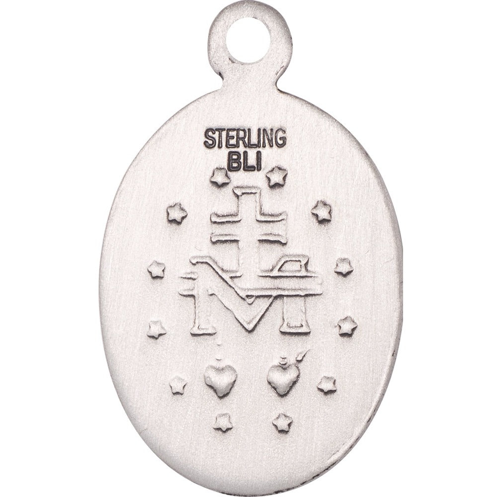Sterling Silver Miraculous Pendant - 2511290