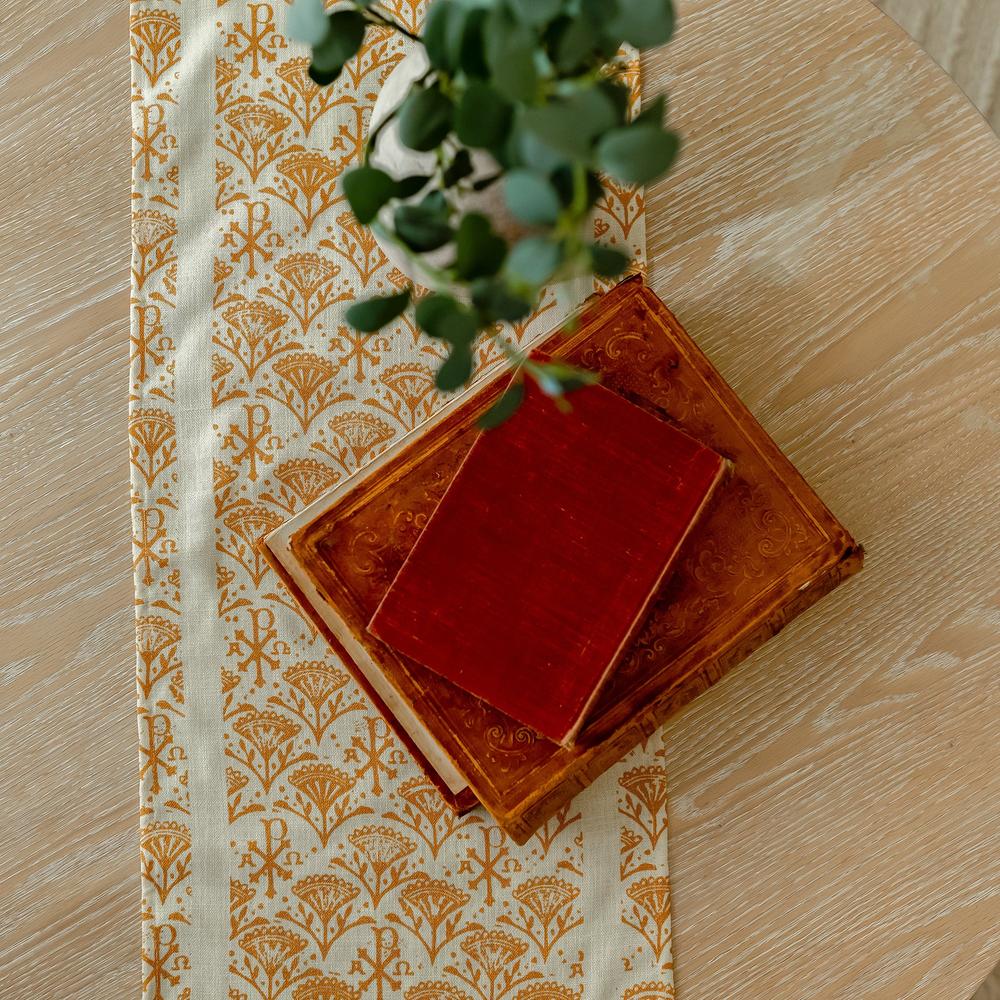 Catholic Liturgical Living Table Runner Set - Set of 3