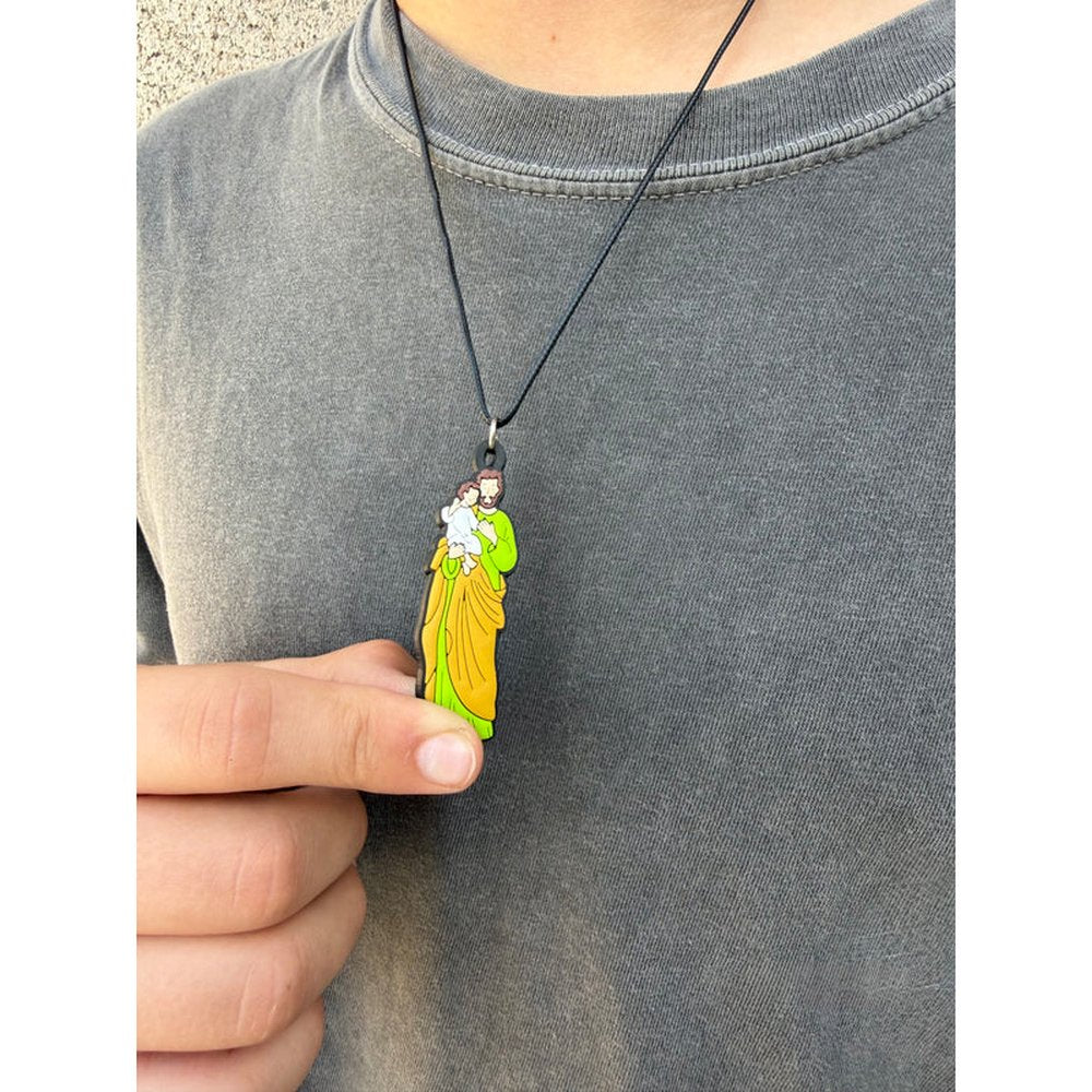 Kids Corded St. Joseph Necklace