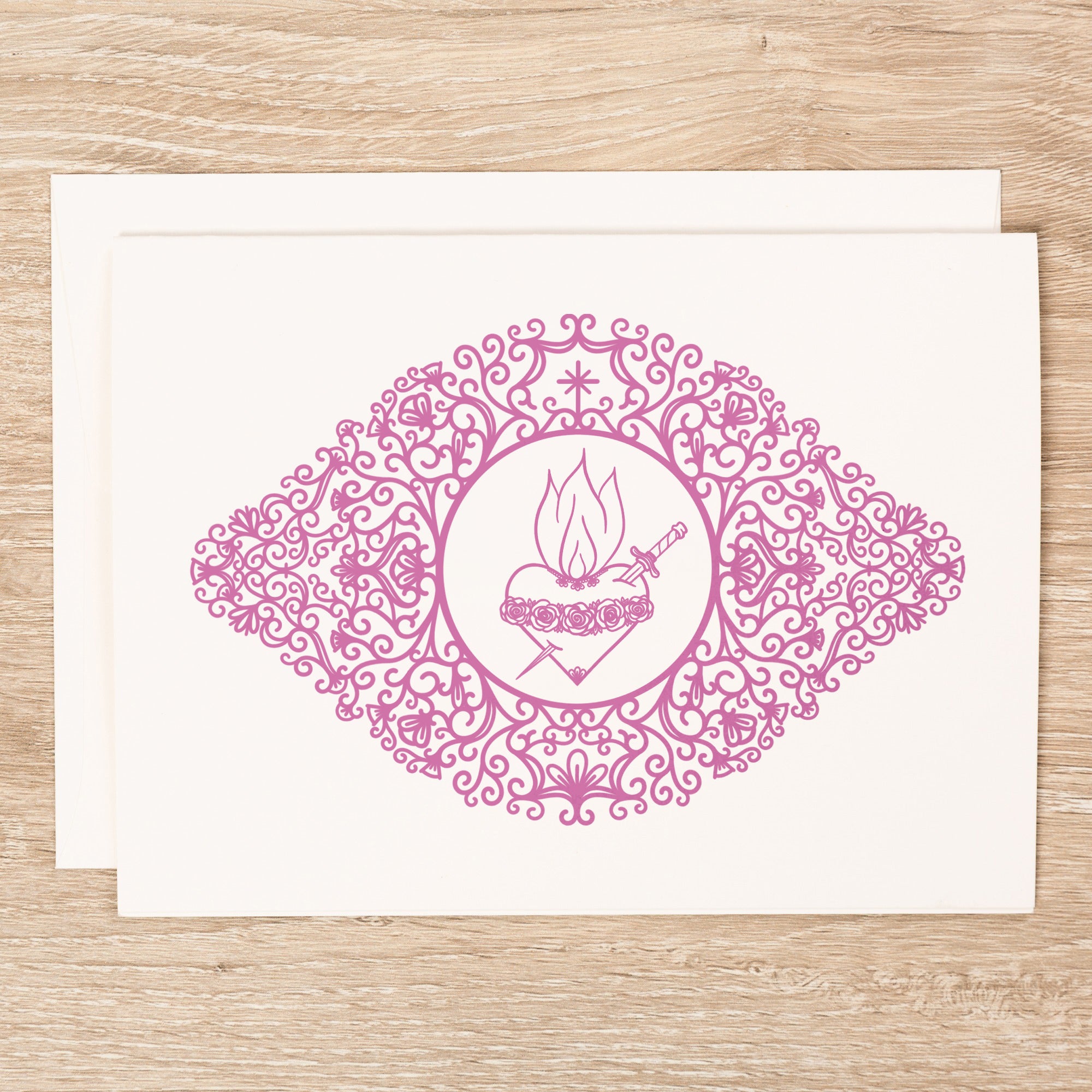 Filigree Collection Catholic Note Cards - Set of 12