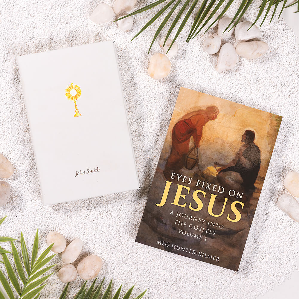 Eyes Fixed on Jesus Book & Adoration Journal Set