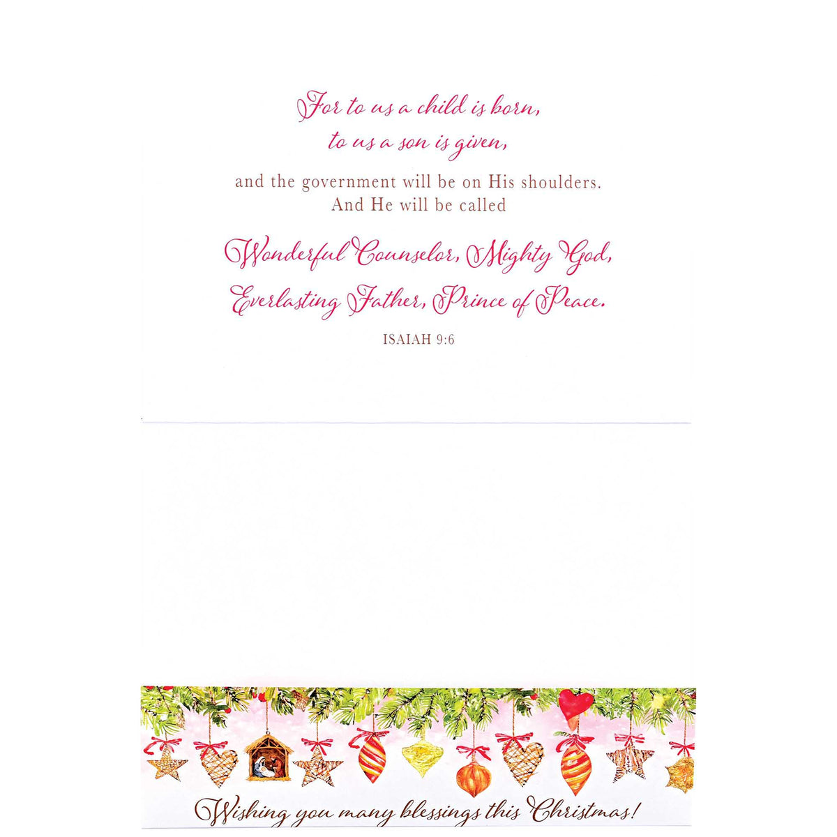 A Child is Born Money & Gift Card Holders - Pack of 8