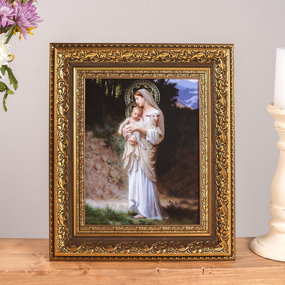 L'Innocence Florentine Framed Print - 8" x 10"