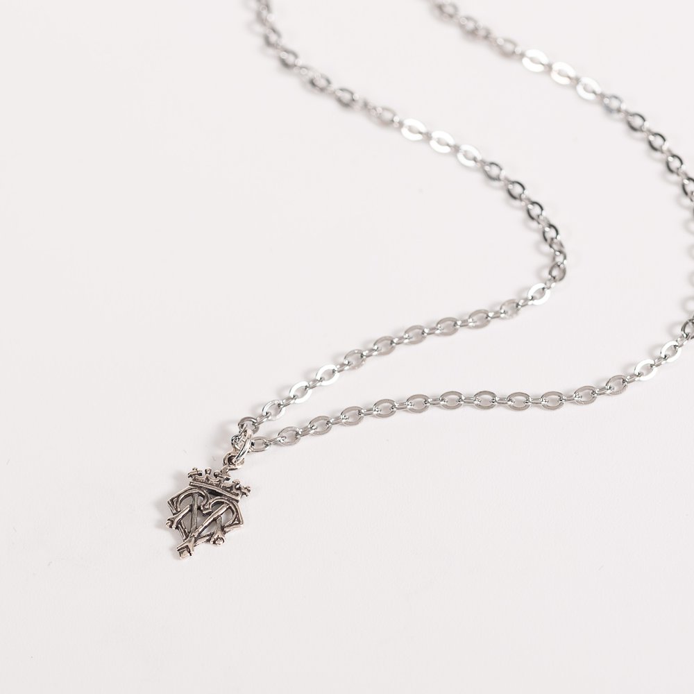 Sterling Silver Auspice Maria Necklace