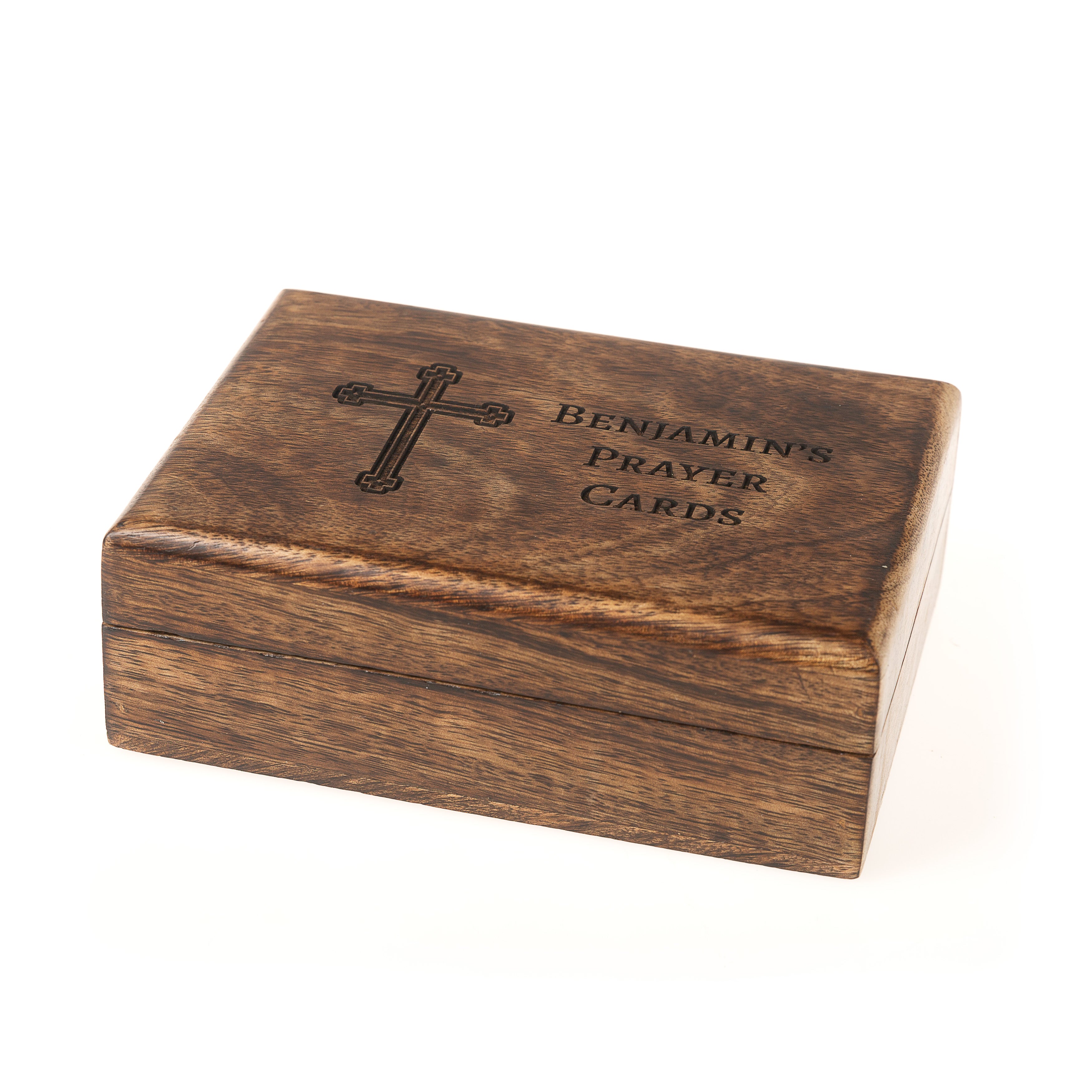 Personalized Prayer Cards Keepsake Box