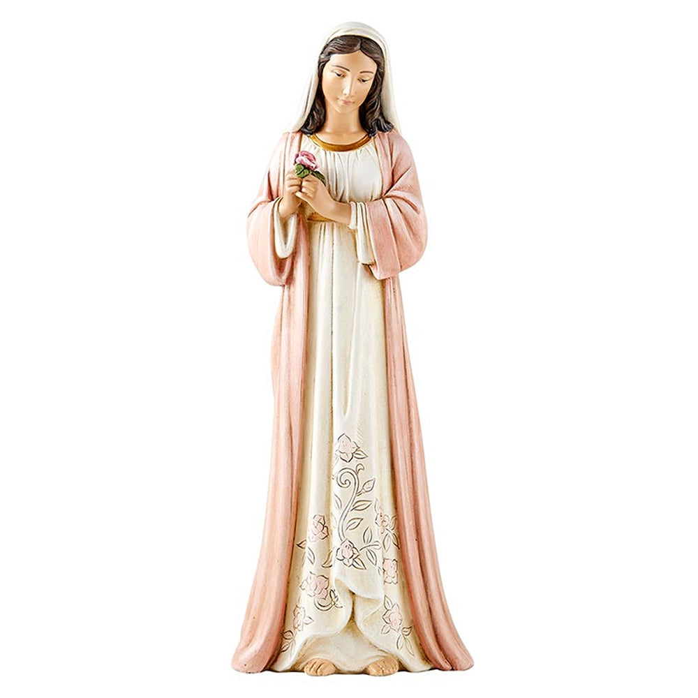 Madonna of the Roses Statue - 8.25"