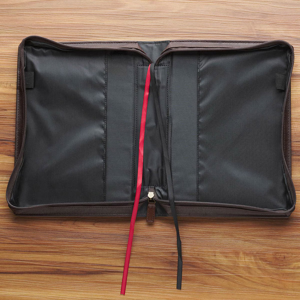 Crown of Thorns Brown Leatherette Bible Cover