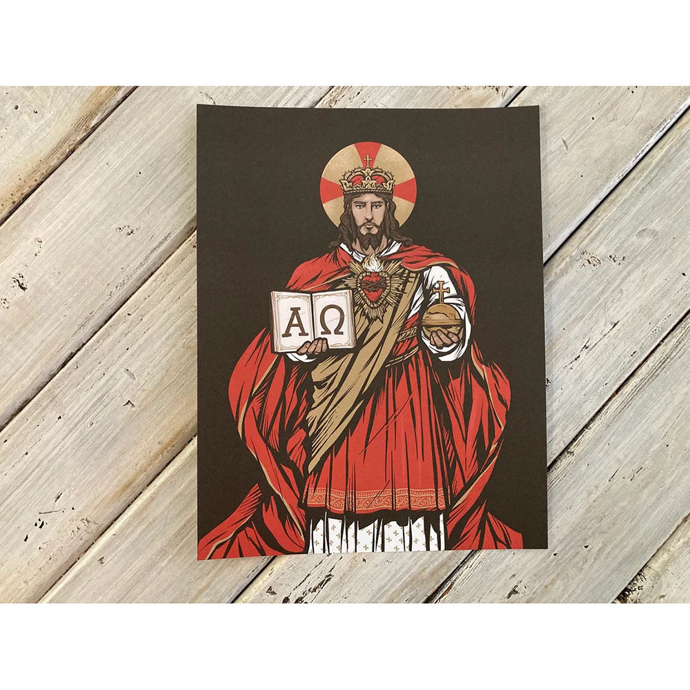 Christ the King Print - 8.5" x 11"