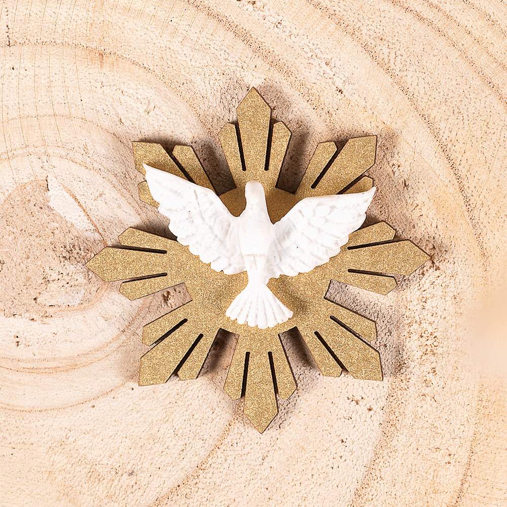 Holy Spirit with Rays Magnet - 2.5"