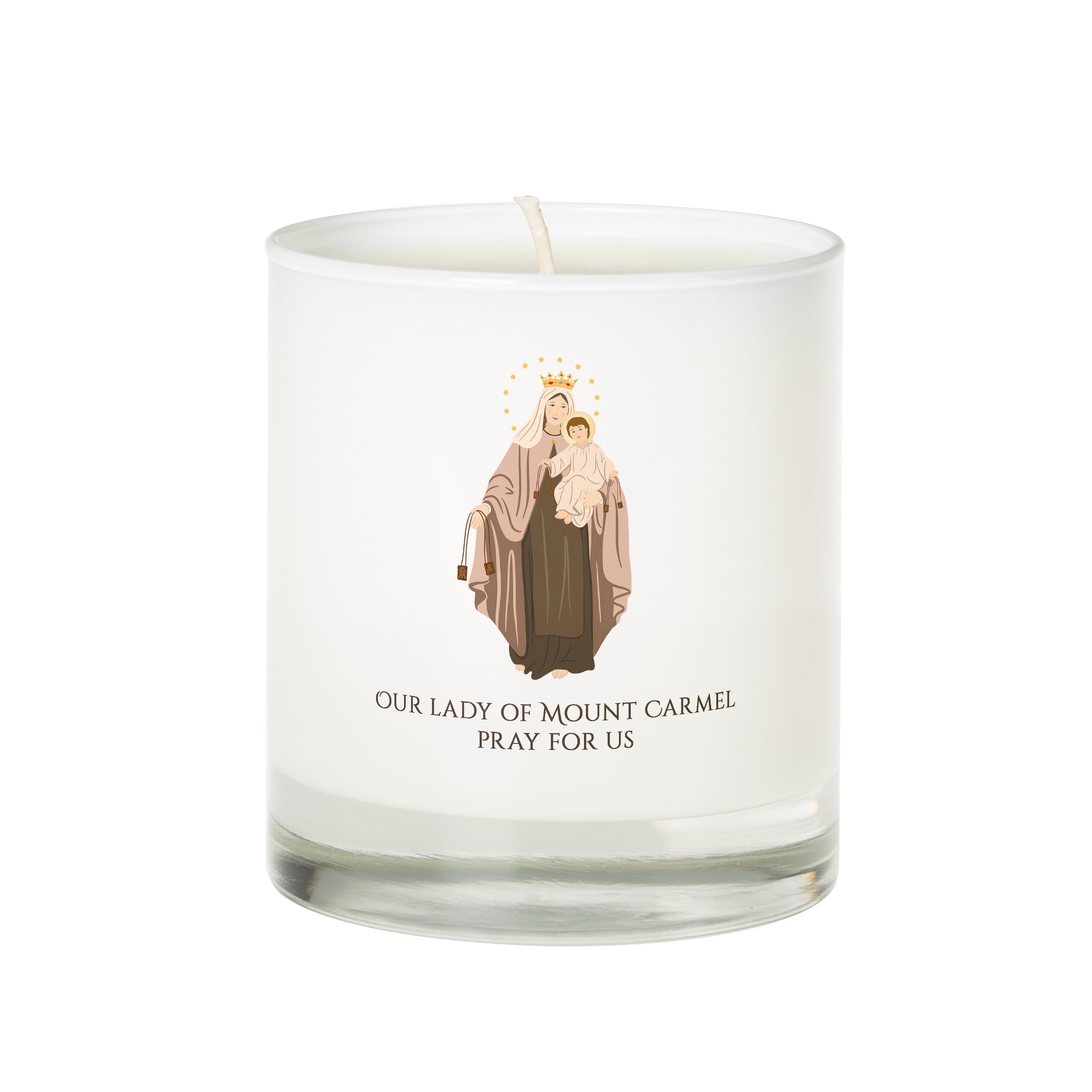 Our Lady of Mount Carmel Candle